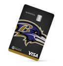 Baltimore Ravens Extra Points Visa® card art