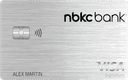 nbkc bank Visa® Travel Rewards+ card art