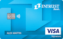 INTRUST Bank Visa® Travel Rewards+ card art