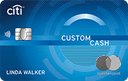 Citi Custom Cash℠  card art