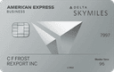 Delta SkyMiles® Platinum Business card art