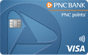 PNC points® Visa® card art