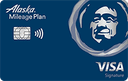 Alaska Airlines Visa Signature® card art