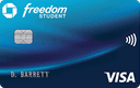 Chase Freedom® Student card art