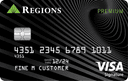 Regions Premium Visa® Signature card art