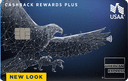 USAA Cashback Rewards Plus American Express® card art