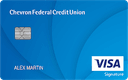 Chevron Federal Credit Union Visa® Everyday Rewards+ card art