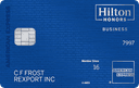 Hilton Honors Business card art
